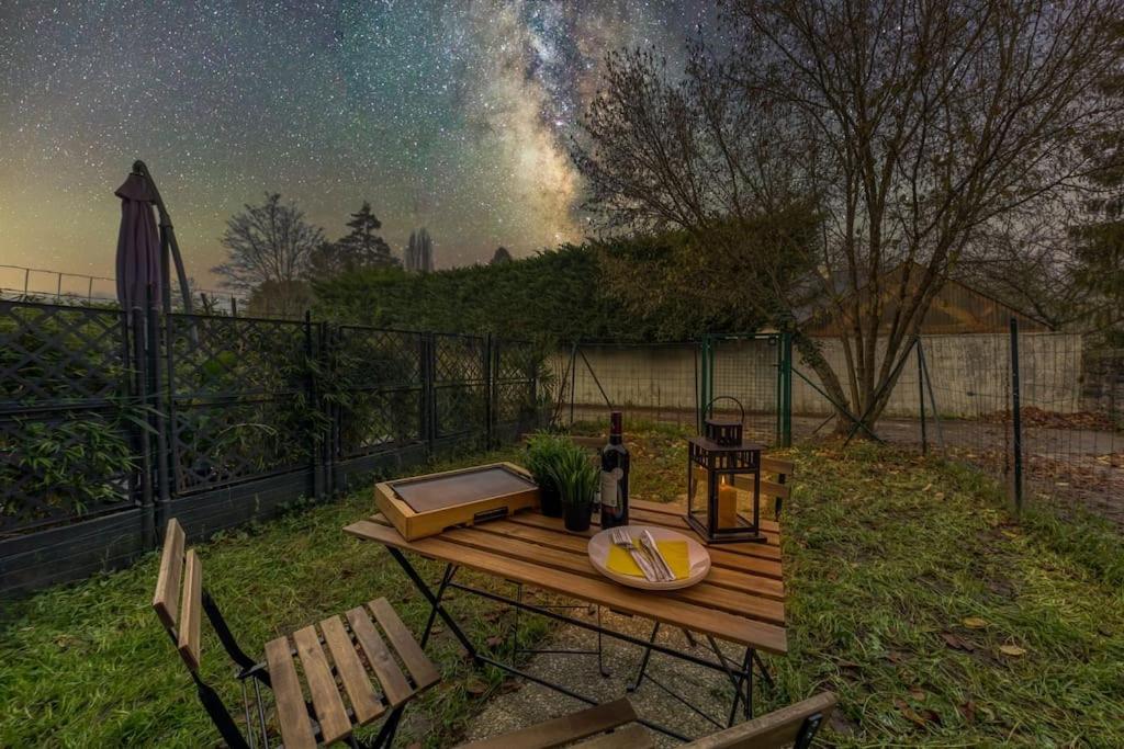 Апартаменты Cocoon - Jardin - Boite A Cle - Wi-Fi Baulne Экстерьер фото